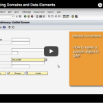 Creating Domains and Data-Elements